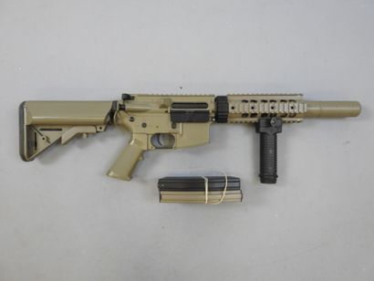 Réplique AIRSOFT AR 15 calibre 5,5mm à batterie...