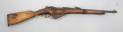Carabine à verrou BERTHIER modèle 1892 modifié...