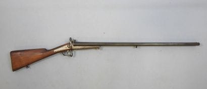 Fusil à broche, calibre 16. Canon Damas....