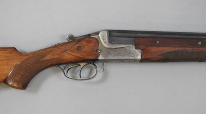Fusil MERKEL (Suhl), calibre 16. Canon marqué...