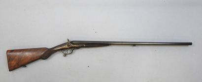 Fusil DUVERGE (Saint Dizier) à chien extérieur,...