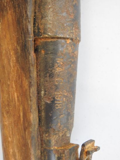 Carabine à verrou BERTHIER modèle 1892 modifié...