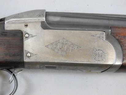 Fusil DAMON PETRIK, calibre 12. Canon pierré...