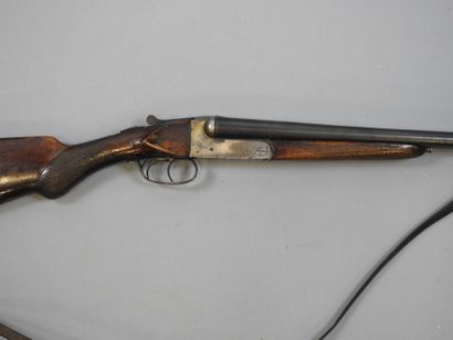 Fusil MAS canons juxtaposés, calibre 16/65....