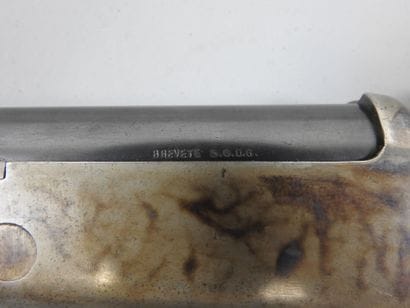 Fusil monocanon MANUMODELE (filiale de Manufrance)...