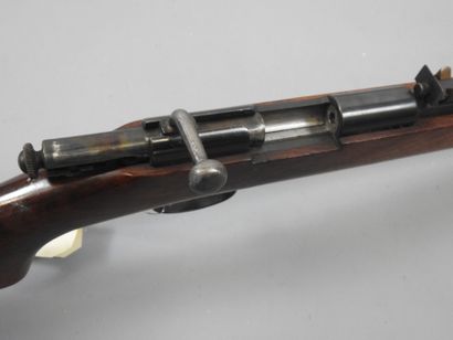 Carabine à verrou artisanale, calibre 22...