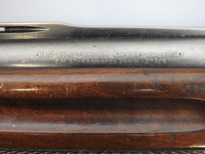 Fusil semi-automatique VERNEY CARRON, canon...