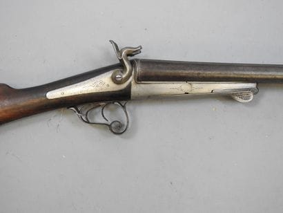 Fusil SAINT ETIENNE à broche, calibre 12....