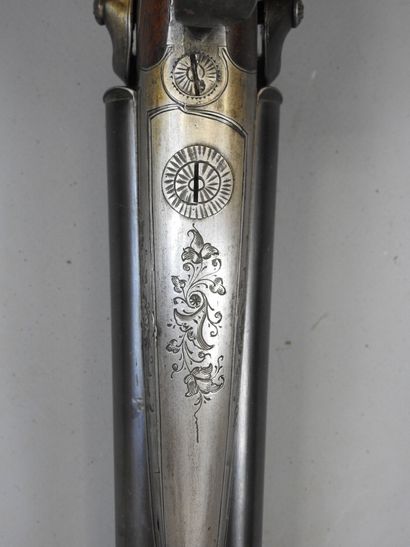Fusil SAINT ETIENNE à chien extérieur, calibre...
