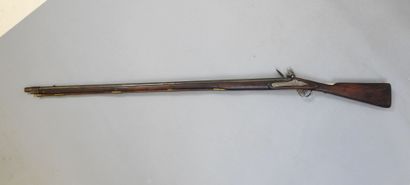 Fusil à silex, calibre 14. Canon marqué de...