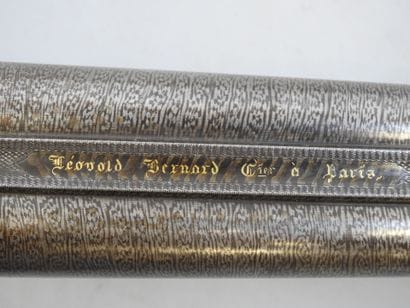 Canardière à piston, calibre 8. Canon damas...