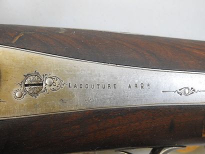 Fusil SAINT ETIENNE à broche, calibre 10....