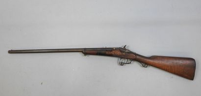 Carabine, calibre non déterminé. Canon octogonal....