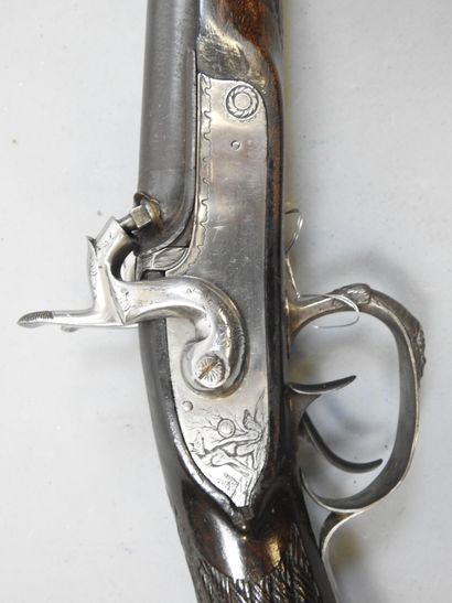 Fusil à piston probablement par Etienne CAMBERT,...