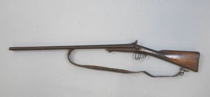 Fusil à chiens extérieurs, canons juxtaposés,...