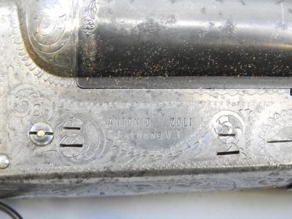 Fusil juxtaposé ANTONIO ZOLI, calibre 12/70,...