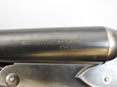 Fusil juxtaposé WINCHESTER, modèle 21, calibre...