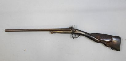 Fusil à broche, calibre 24. Canon en acier...