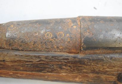 Carabine à verrou BERTHIER modèle 1892 modifié...