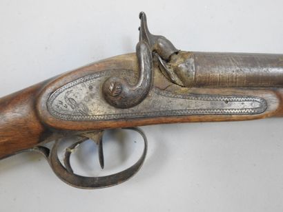 Fusil à chiens extérieurs, calibre 16, canons...