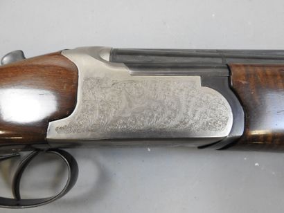 Fusil superposé LAMBERT, calibre 12/70, éjecteur,...