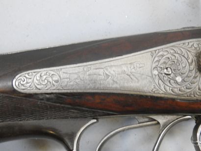 Fusil ALLEMAND à chien extérieur, calibre...