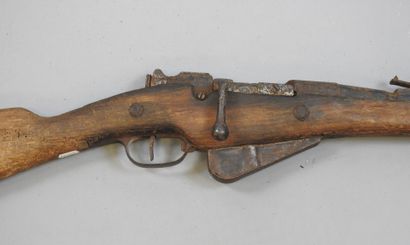 Carabine à verrou BERTHIER modèle 1892 modifié...