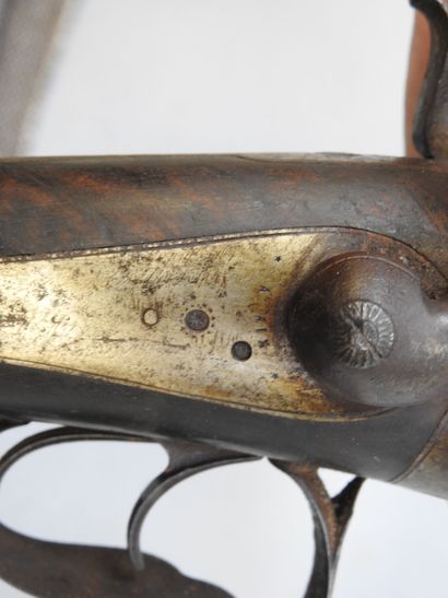 Fusil SAINT ETIENNE à broche, calibre 10....