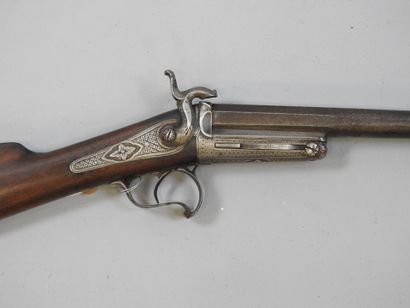 Fusil à broche artisanal SAINT ETIENNE, calibre...