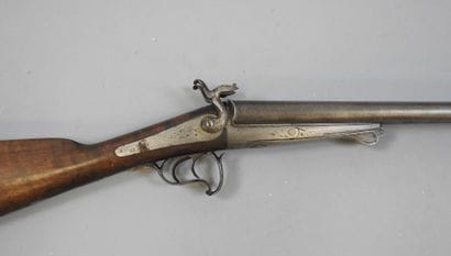 Fusil à broche, calibre 16 large. Ouverture...