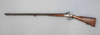 Fusil à canons damas juxtaposés - Courtoi...