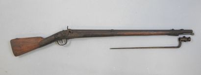 Epave de fusil règlementaire français avec...
