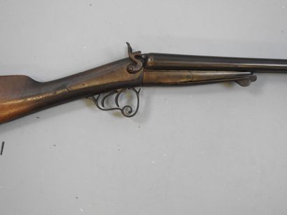 Fusil à chiens extérieurs, calibre 16/65,...