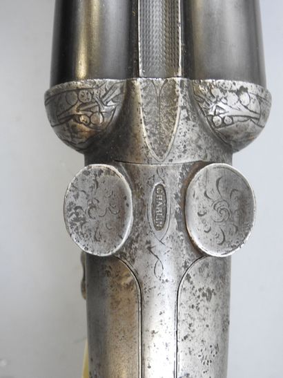 Fusil CHARLIN, calibre 12/65. 1/2 et 4/4...