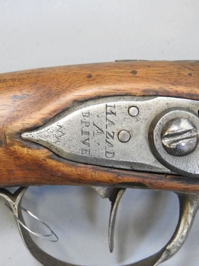 Fusil à silex MAZAD (Brive), calibre 20....