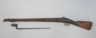 Epave de fusil règlementaire français avec...