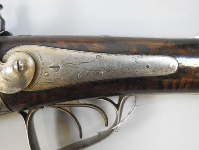 Fusil à broche LEFAUCHEUX, calibre 12. Canon...