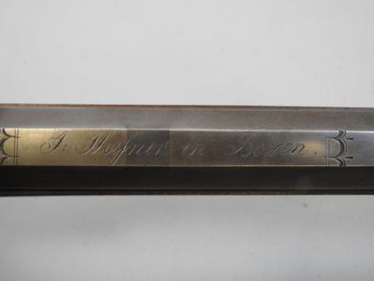 Fusil ALLEMAND à chien extérieur, calibre...