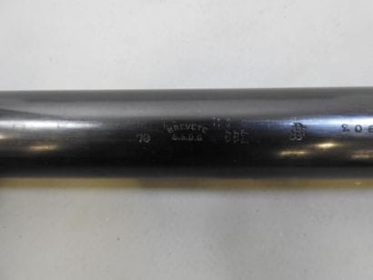 Canon de fusil BRETTON, calibre 12/70. N°...