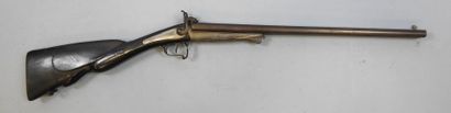 Fusil à broche, calibre 24. Canon en acier...