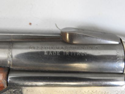 Fusil superposé RIZZINI, calibre 12/70, canon...