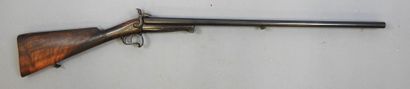 Fusil à chien extérieur, calibre 16. Marqué...