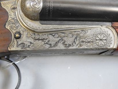 Fusil MERKEL (Suhl) modèle 117 E Bis, calibre...