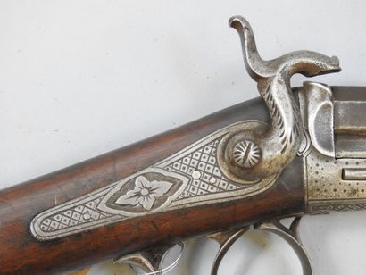 Fusil à broche artisanal SAINT ETIENNE, calibre...
