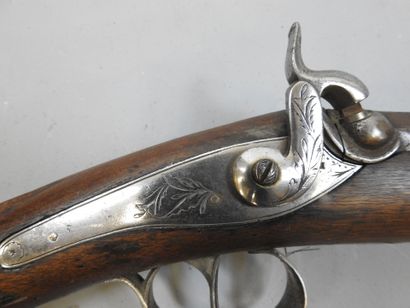 Fusil à chien extérieur, calibre non déterminé....
