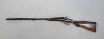 Fusil DUVERGE (Saint Dizier) à chien extérieur,...