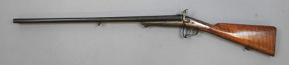 Fusil à chiens extérieurs artisanal français,...