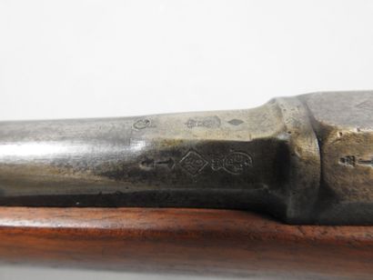 Fusil STEYR modèle 1874 transformé chasse,...