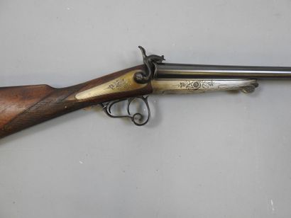 Fusil SAINT ETIENNE à chien extérieur, calibre...