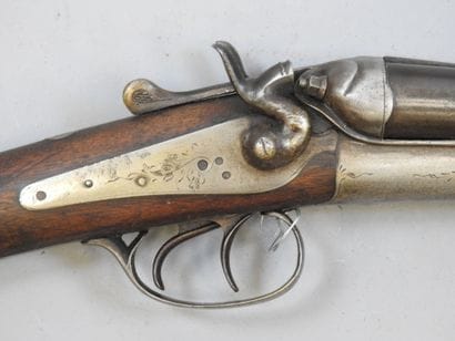 Fusil SAINT ETIENNE à chiens extérieurs,...